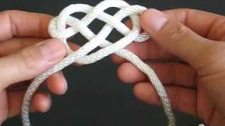 How to Tie Pendent Knots TIAT Logo [upl. by Ahseya166]