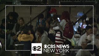 Second round of NYC budget cuts slashes asylum seeker services [upl. by Anedal418]