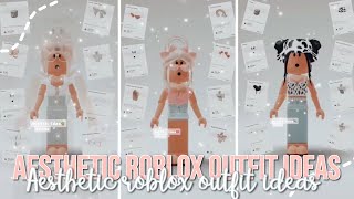 Aesthetic Roblox Outfit Ideas  compilation  Kayxllaa [upl. by Enilada]