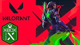 Valorant Xbox Series X Gameplay Review Optimized 120fps Free to Play [upl. by Luapnoj291]