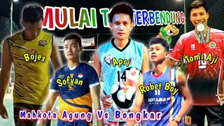 MULAI TAK TERBENDUNG‼️ Spike Tajam Tomi Aji X Robet Boy Mahkota Agung Vs Bongkar [upl. by Hannah]