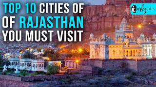 Top 10 Cities In Rajasthan You Must Visit  Curly Tales [upl. by Lleznol]