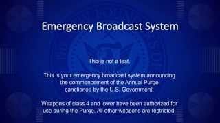 The Purge  Announcement HD [upl. by Bussy]