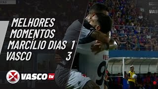 MELHORES MOMENTOS  MARCÍLIO DIAS 1 x 3 VASCO  COPA DO BRASIL  PRIMEIRA FASE [upl. by Newmann]