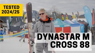 DYNASTAR M CROSS 88  202425 Ski Test Review [upl. by Amleht]