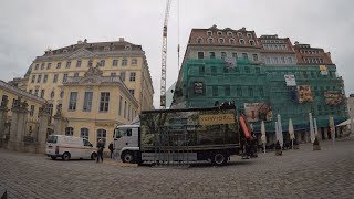 Was entsteht hier neben der Frauenkirche in Dresden [upl. by Krug]