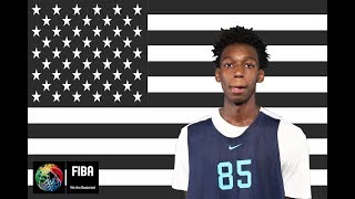 James Wiseman  2017 FIBA U16 Americas Championship [upl. by Kumler]