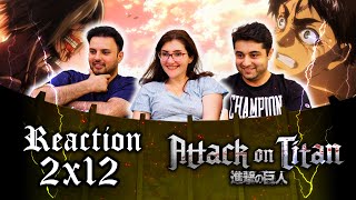 Attack on Titan 2x12 REACTION  quotScreamquot  Reaction Realm [upl. by Shelly]