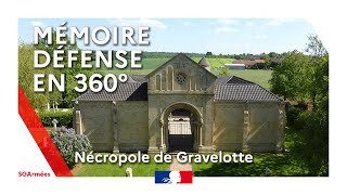 En 360° découvrez la nécropole de Gravelotte [upl. by Ydissac]