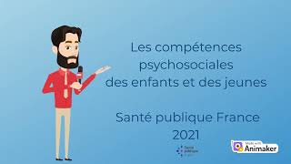 PS Concepts  Les compétences psychosociales synthèse actualisée par Santé Publique France 2021 [upl. by Nihcas]