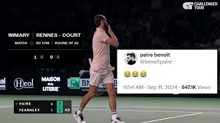 Benoit Paire LOSES in 37 MINUTES Gets Booed by the French Crowd [upl. by Oleusnoc734]