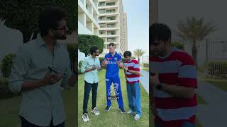 When Funcho met MI players  Mumbai Indians [upl. by Yreffej339]