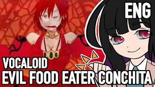 Mikutan ENGLISH Evil Food Eater Conchita [upl. by Ynnus]