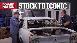 Converting A Stock 67 Mustang Coupe Into An Iconic Fastback  Detroit Muscle S1 E12 [upl. by Esilana676]