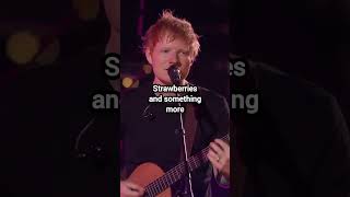 ED SHEERAN quotSHIVERSquot LIVE ❤️  Ed Sheeran Live Performance  SenseCord Shorts [upl. by Losyram12]