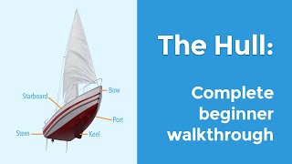 The Hull Explained  Sailboat Parts Explained [upl. by Aneetsirhc108]