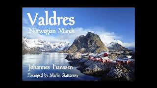 Valdres  Johannes Hanssen arr Merlin Patterson [upl. by Douglass41]