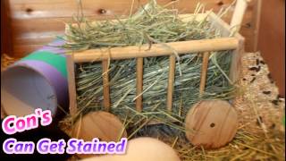 Karlie Hay Wagon ♥ Guinea Pig Hay Rack Review [upl. by Eizus]