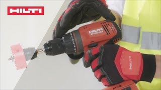 INTRODUCING the Hilti SF 6HA22 cordless hammer drill driver with Active Torque Control ATC [upl. by Ahsaelat287]