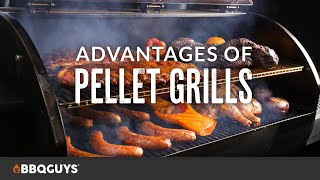 Pellet Grill Benefits  Pellet Grill Buying Guide BBQGuys [upl. by Hermann58]