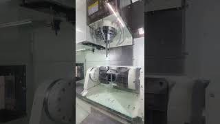 Kitamura Mycenter 3XVT 5Axis Machining Center machine cnc kitamura engineering manufacturing [upl. by Dnaltiak]