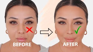 STEP BY STEP HOW TO CONTOUR YOUR NOSE  NINA UBHI [upl. by Harold76]