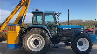 Lot 409 NewHolland  Ford 8340 SLE [upl. by Anahpos]