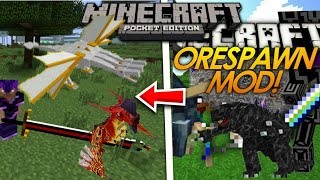 Orespawn modaddon para o mcpe 119 [upl. by Otrebire986]