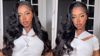 How To Flip Over Method Quick Weave Body Wave Bundles DETAILED Install  Alipearl Hair [upl. by Sirroned534]