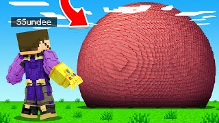 HOW To BUILD a THANOS NUKE in Minecraft Insane Craft [upl. by Ahtnamys812]