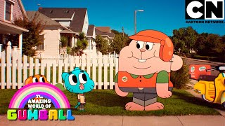 Richard tiene un empleo  El Increíble Mundo de Gumball en Español Latino  Cartoon Network [upl. by Meara]