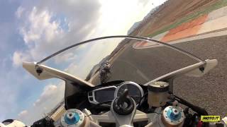 Triumph Daytona 675 R 2013  prova in pista  Motoit [upl. by Deloris931]