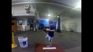 4 Year Old Ambidextrous Baseball Player  Switch Pitcher and Switch Hitter [upl. by Kristofer]