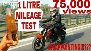 YAMAHA FZ v2 MILEAGE TEST DISAPPOINTED [upl. by Hayyifas625]