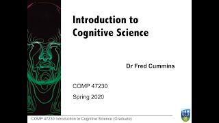 Introduction to Cognitive Science History of Cognitive Science 1 [upl. by Gnav974]