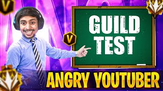 ANGRY YOUTUBER GUILD TEST 😲 ANGRY YOUTUBER TOP 1 😎👽 nonstopgaming freefirelive rai ⭐ rggamer [upl. by Enelaj169]