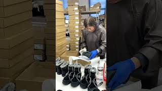 Your snow boots have been packed ugg machine winterbootsbootsSnowugg factory [upl. by Thornburg]