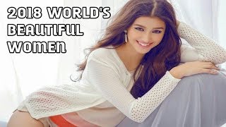 Top 10 Most Beautiful Women In The World 2018 [upl. by Renat]