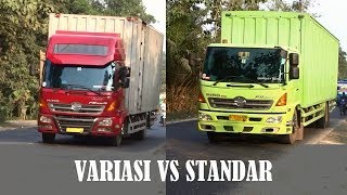 Truk Hino Box Variasi dan Truk Hino Box Standar  Modifikasi Truk Hino [upl. by Sidonie963]