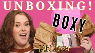 New Year New Box BOXYCHARM Unboxing January 2024 [upl. by Nina293]