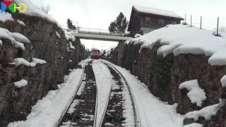 Führerstandsmitfahrt auf der TreibSeelisbergBahn Bergfahrt HD [upl. by Einwat]