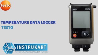 Testo 175 T3 Temperature Data logger  Multi use Data logger  Range 50 to 1000°C  Instrukart [upl. by Enaillil630]