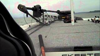 2012 Skeeter FX20 In Rough Water on Lake Tawakoni [upl. by Aihsem]