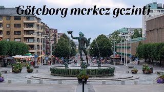 isveç Göteborg merkez gezinti 4K 120 Fps🇸🇪 [upl. by Nagiem]