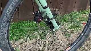 Surly Ghost Grappler with Kyote alt bar  flat bar and 29er wheels [upl. by Eizzil]