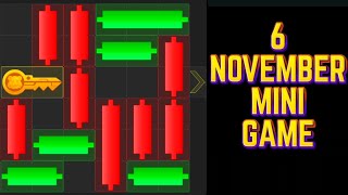 6 November Hamster Kombat Mini Game Puzzle Solved Hamster Kombat Mini Game hamstercombat minigame [upl. by Creighton]