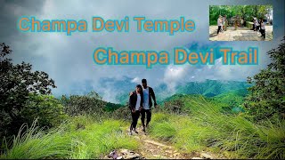 Champadevi Temple  Champadevi Hike Route  Champadevi Kirtipur [upl. by Edi]