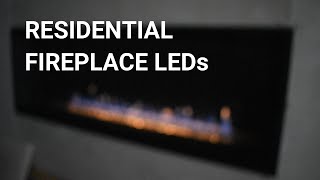 Residential Fireplace LED Lighting Guide [upl. by Packston47]