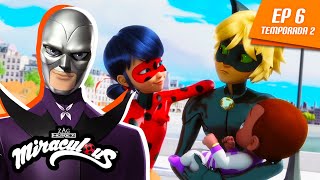 MIRACULOUS  🐞 GIGANTITÁN 🐾  Episodio completo ▶️ Temporada 2 Episodio 6 [upl. by Brosy]