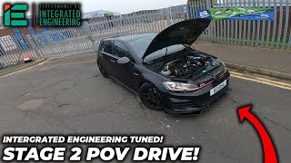 MK7 GTI STAGE 2 POV DRIVE INTERGRATED ENGINEERING TUNE [upl. by Lela]